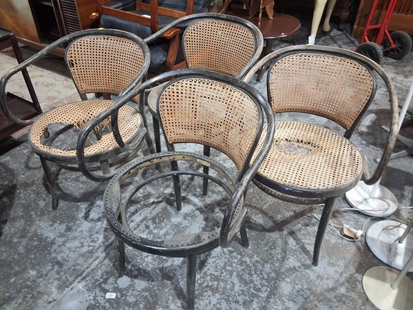 Lot 326 - BENTWOOD ARMCHAIRS