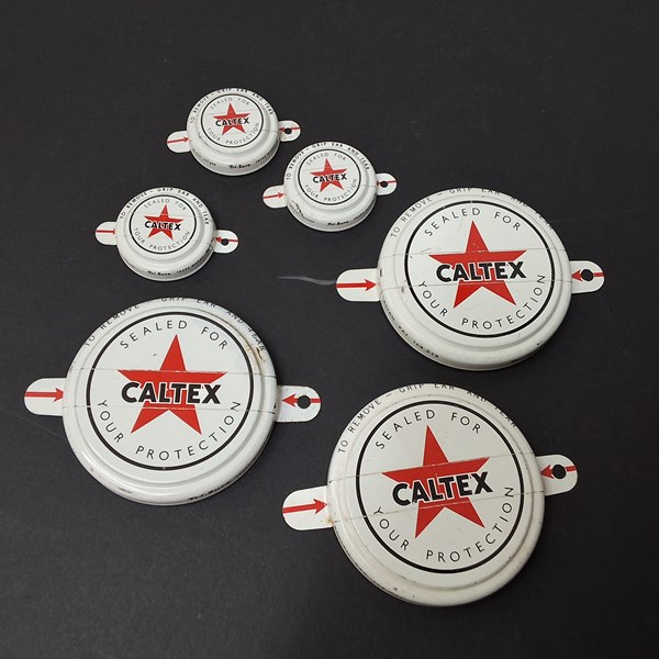 Lot 1244 - OIL DRUM LIDS