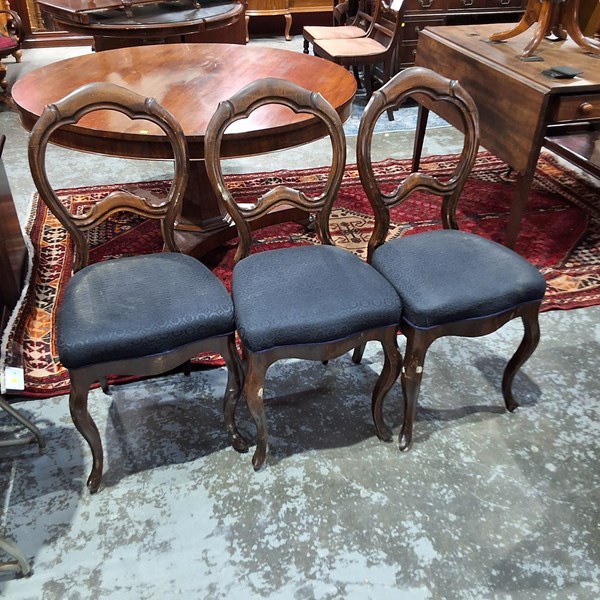 Lot 198 - DINING CHAIRS
