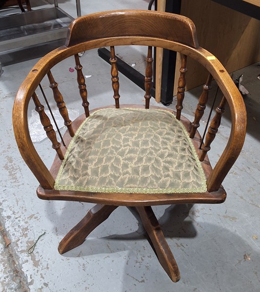 Lot 223 - CAPTAINS CHAIR