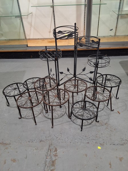 Lot 288 - PLANTER STANDS