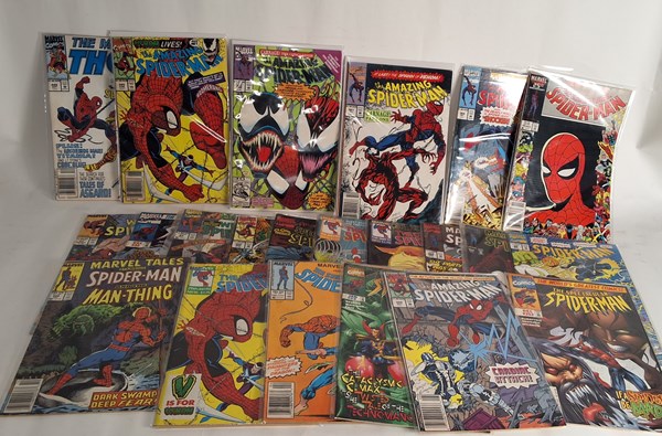 Lot 1464 - VINTAGE SPIDER MAN COMICS