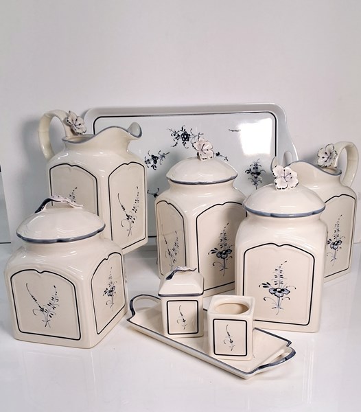 Lot 1300 - JUGS & CANISTERS