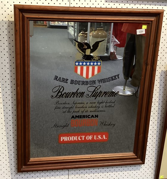 Lot 1150 - BAR MIRROR