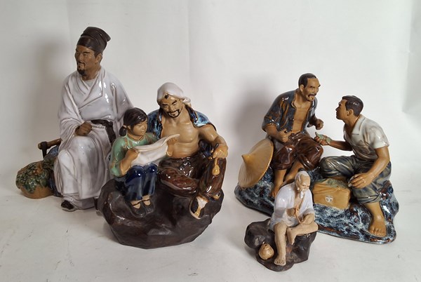Lot 1218 - CHINA FIGURES