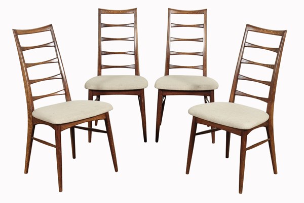 Lot 100 - SET OF LIS DINING CHAIRS