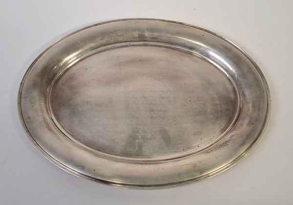 Lot 1068 - SILVER TRAY