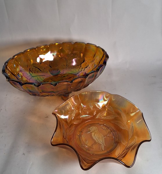 Lot 1217 - CARNIVAL GLASS