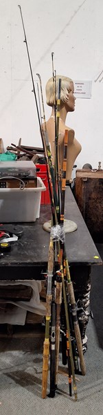 Lot 378 - FISHING RODS