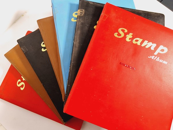 Lot 1163 - STAMP ALBUMS