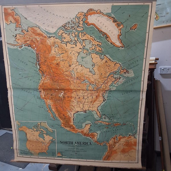 Lot 560 - EDUCATION MAP