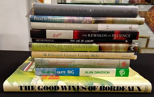 Lot 1181 - FOOD AND WINE. Assorted titles, including Maguire's 'Inns of Australia' (1952)