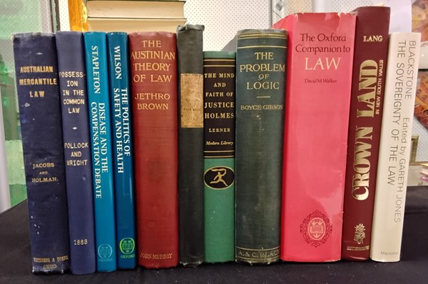 Lot 1148 - VINTAGE LAW BOOKS. Assorted titles, including interesting studies