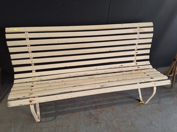 Lot 358 - GARDEN BENCH