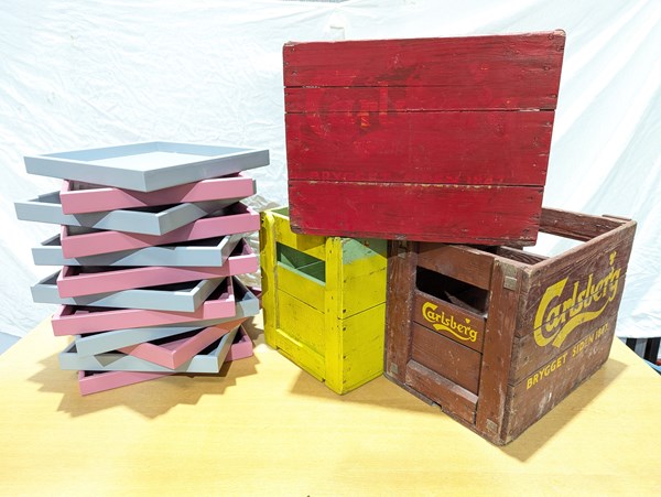 Lot 336 - CRATES AND TRAYS