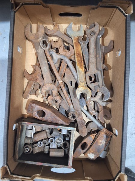 Lot 402 - SPANNERS AND MORE
