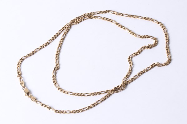 Lot 1010 - GOLD NECKLACE