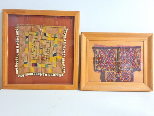 Lot 1088 - FRAMED TEXTILES