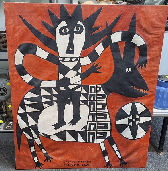 Lot 1100 - MATHIAS KAUAGE (PNG 1944-2003)
