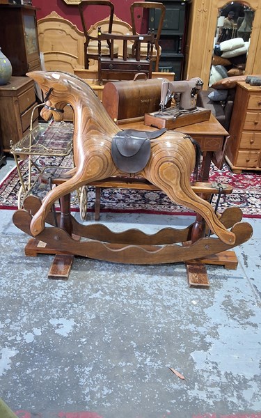 Lot 57 - ROCKING HORSE