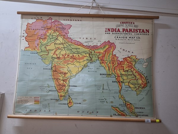 Lot 463 - EDUCATIONAL MAP