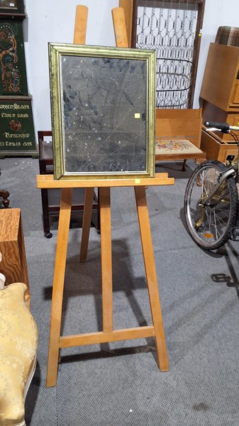 Lot 546 - EASEL AND MIRROR