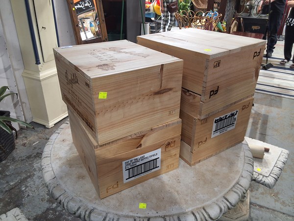 Lot 468 - WINE BOXES