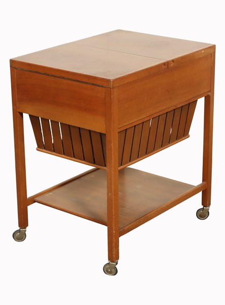 Lot 161 - D12 SEWING WORK TABLE