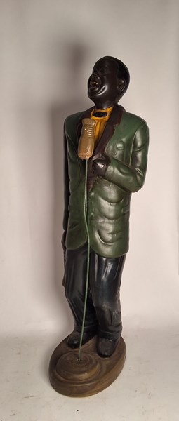 Lot 50 - LOUIS ARMSTRONG STATUE