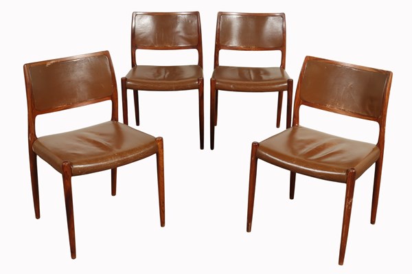 Lot 98 - SET OF MODEL 80 DINING CHAIRS
