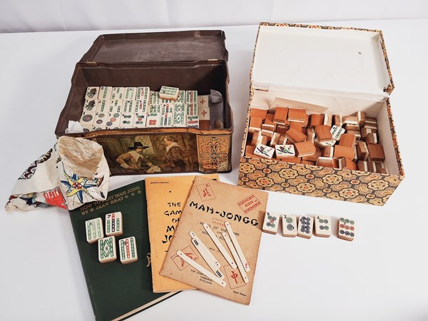 Lot 1382 - TWO MAHJONG SETS