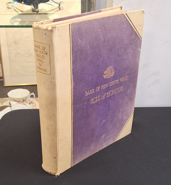 Lot 1402 - BANK OF NSW ROLL OF HONOUR.