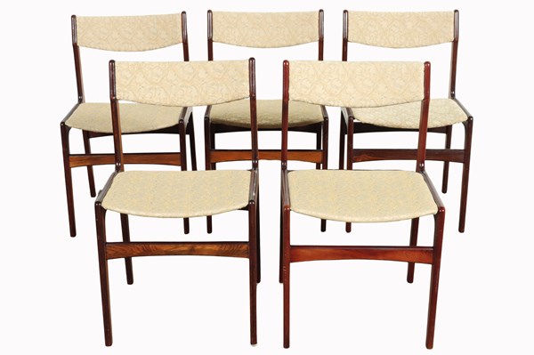 Lot 72 - ROSEWOOD DINING CHAIRS