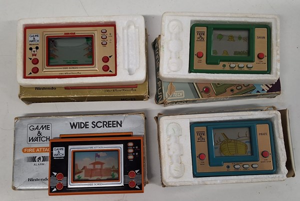 Lot 1234 - HAND HELD GAMES