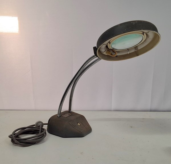 Lot 1266 - INDUSTRIAL LAMP