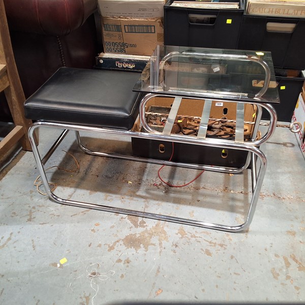 Lot 84 - TELEPHONE TABLE