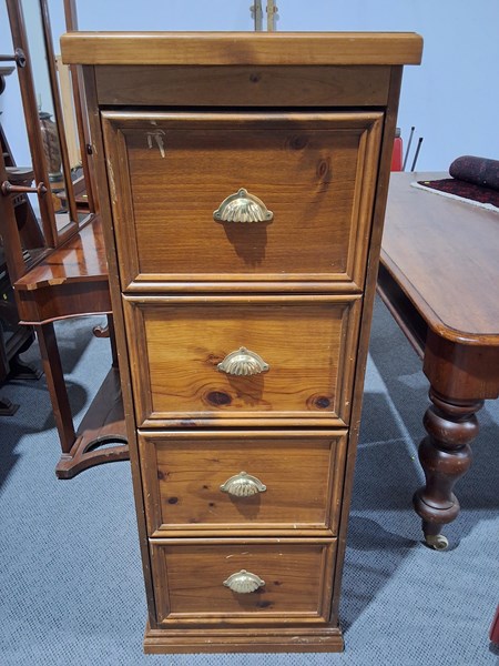 Lot 59 - TIMBER FILING CABINET