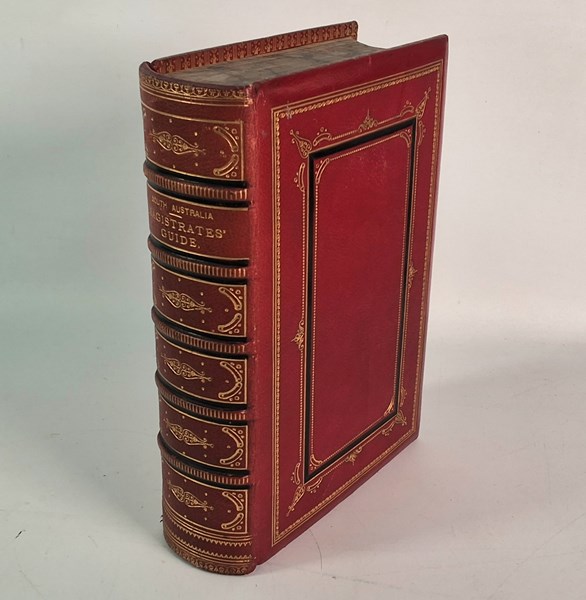 Lot 1393 - MAGISTRATES' GUIDE SOUTH AUSTRALIA, 1879