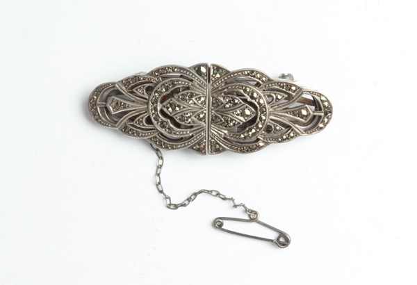 Lot 1041 - MARCASITE BROOCH