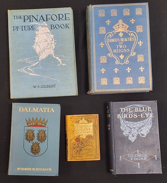 Lot 1244 - VINTAGE DECORATIVE BINDINGS