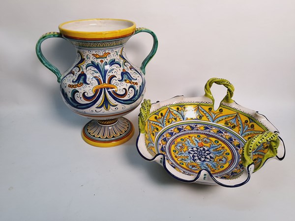 Lot 1180 - MAJOLICA