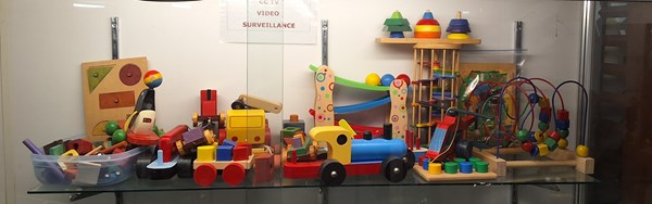 Lot 1367 - TIMBER TOYS