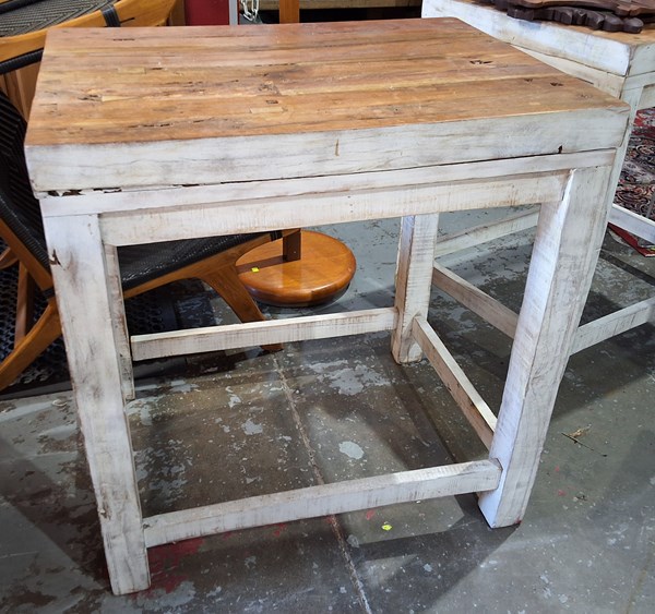 Lot 131 - RECLAIMED TIMBER TABLE