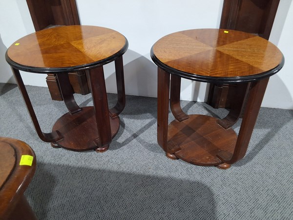 Lot 260 - TWO LAMP TABLES