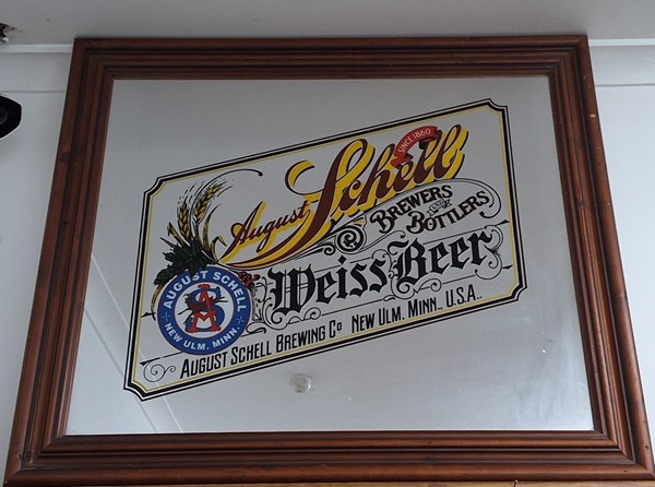 Lot 1387 - BAR MIRROR