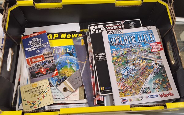 Lot 1440 - GRAND PRIX EPHEMERA