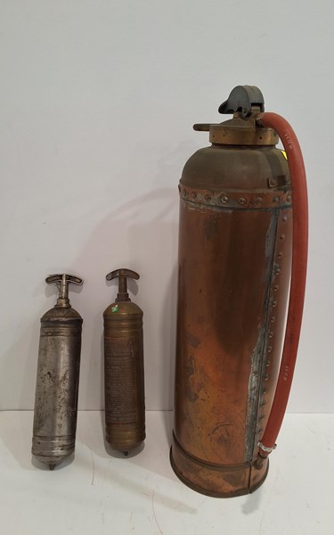 Lot 1370 - VINTAGE FIRE EXTINGUISHERS