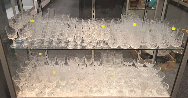 Lot 1454 - CRYSTAL & GLASS DRINKWARE