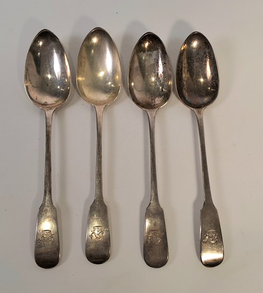 Lot 1072 - SILVER FLATWARE