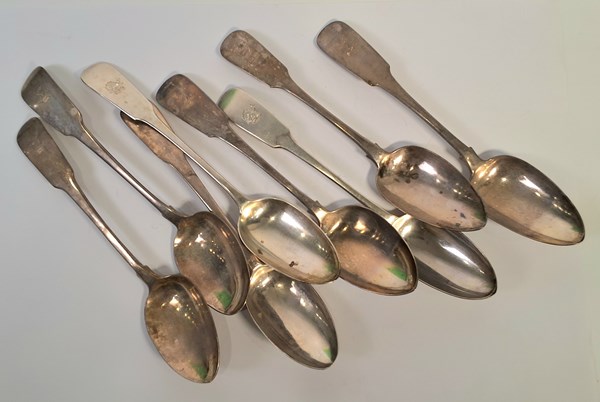 Lot 1103 - SILVER SPOONS